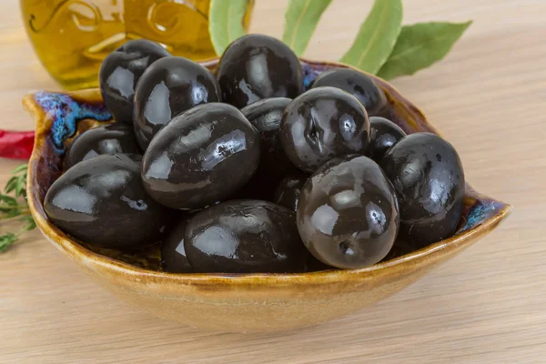 Siyah zeytin — Stok fotoğraf