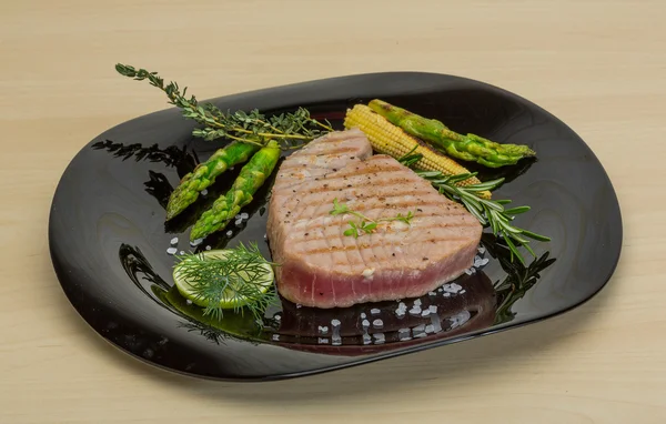 Grilled Tuna steak — Stock Photo, Image