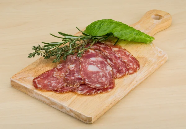 Salami — Stockfoto