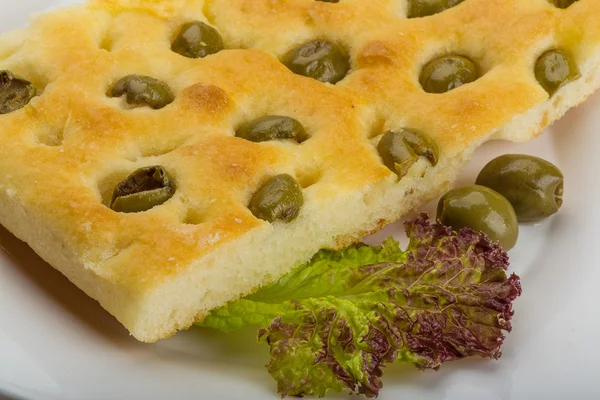 Olive bread — Stock Photo, Image