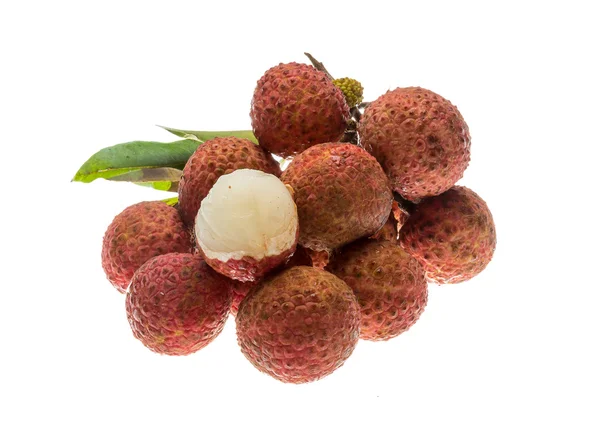 Aziatische vruchten lychee — Stok fotoğraf