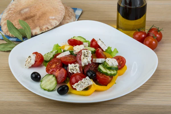 Griechischer Salat — Stockfoto