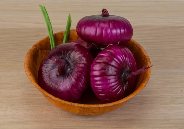 Cebolla violeta — Foto de Stock