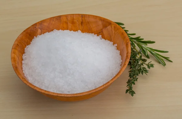 Sea salt kristall — Stockfoto