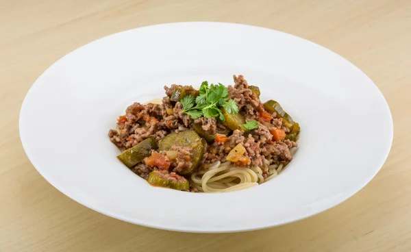 Spaghetti bolognese — Zdjęcie stockowe