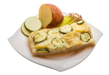 kabaklı pizza