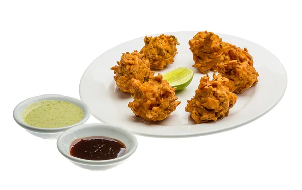 Onion bhajee — Stock Photo, Image