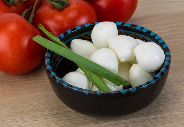 Kulki sera mozzarella — Zdjęcie stockowe