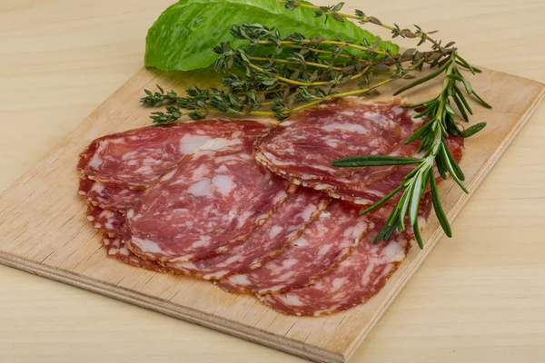 Salami — Stockfoto