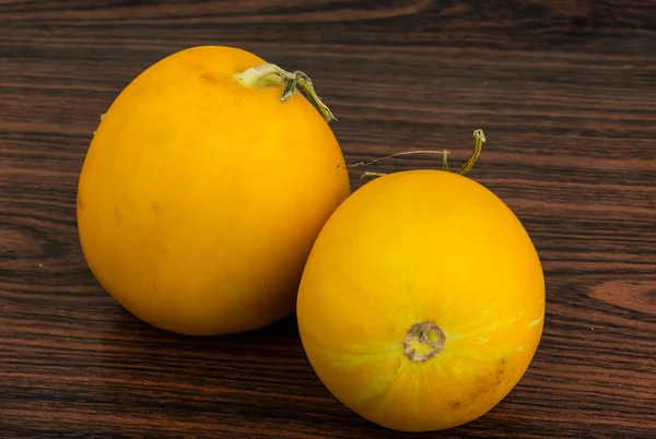 Small yellow melon — Stock Photo, Image