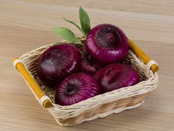 Violet onion — Stock Photo, Image