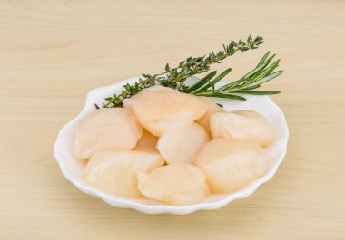 Çiğ deniz tarağı