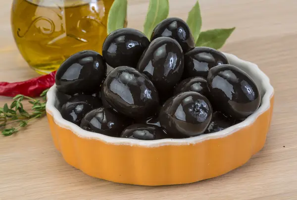 Siyah zeytin — Stok fotoğraf