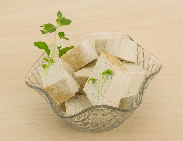 Tofu - soya peyniri — Stok fotoğraf