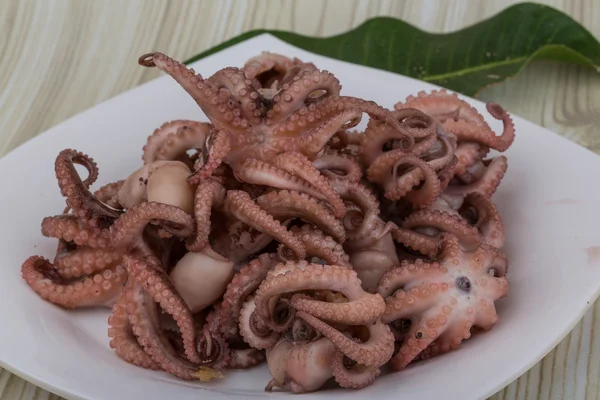 Gekookte octopus — Stockfoto