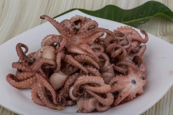 Boiled octopus — Stock Photo, Image