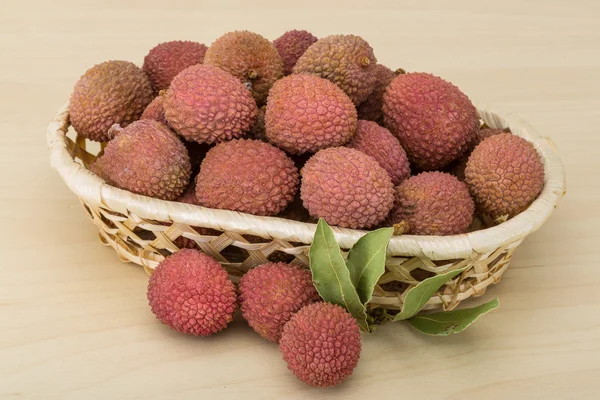 Tropisk frukt - lychee — Stockfoto