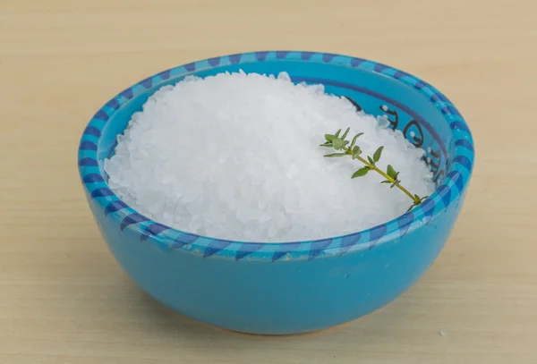 Sea salt kristall — Stockfoto