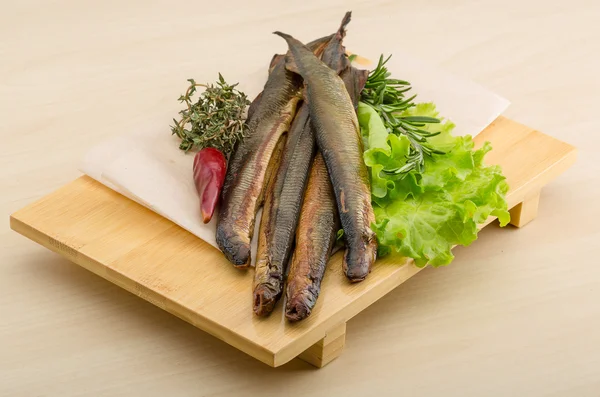 Копченая мишка - морепродукты — стоковое фото