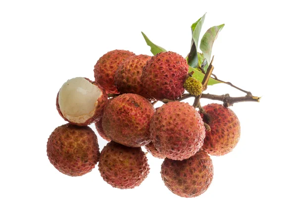 Asiatisk frukt Litchi — Stockfoto