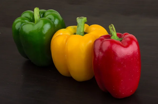 Fresh Bulgarian peppers — Stock Photo, Image