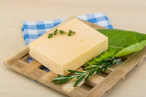 Yellow cheese — Stock Photo, Image