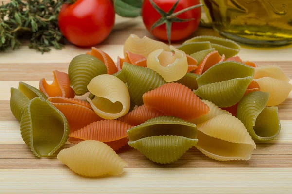 Pipe rigate pasta — Stockfoto