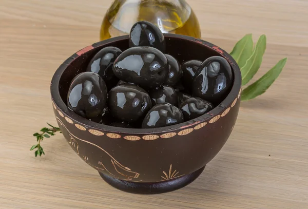 Siyah zeytin — Stok fotoğraf