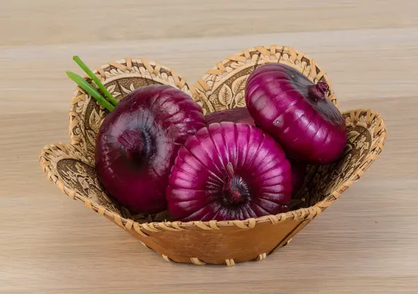 Cebola violeta — Fotografia de Stock