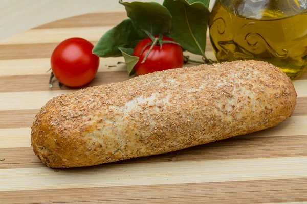 Pão - pão com sementes — Fotografia de Stock