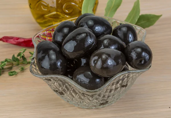 Siyah zeytin — Stok fotoğraf