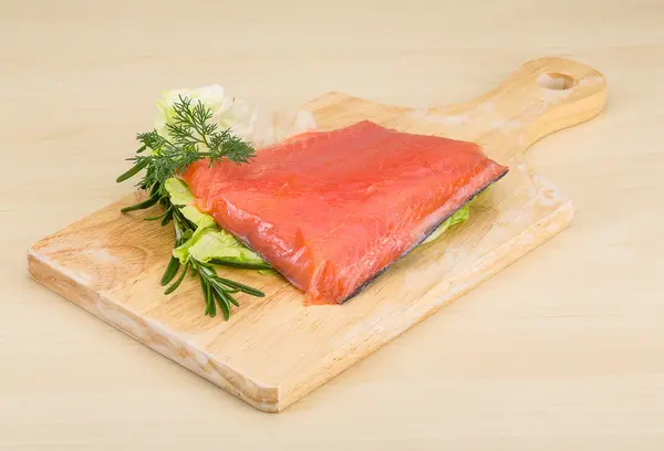 Salted salmon — Stock Photo, Image