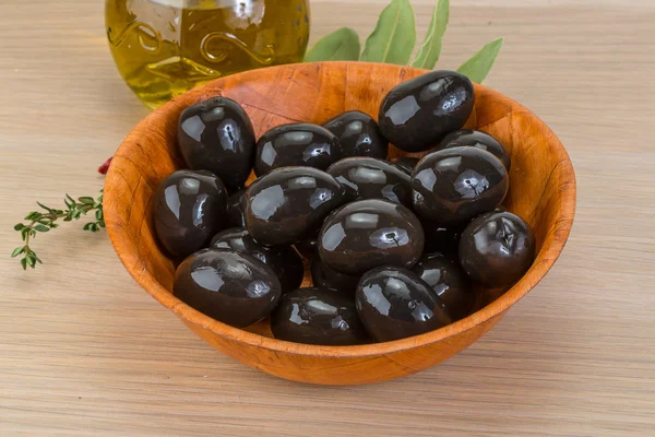 Black olives — Stock Photo, Image