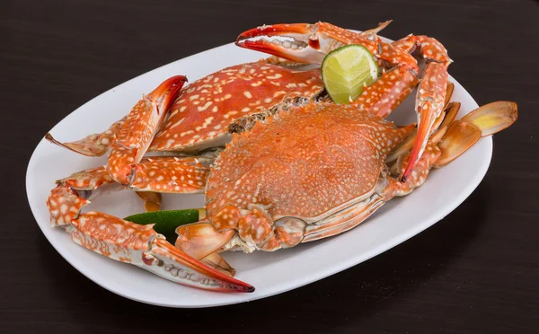 Gekochte Krabben — Stockfoto