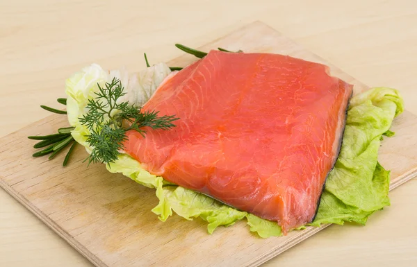 Salted salmon — Stock Photo, Image