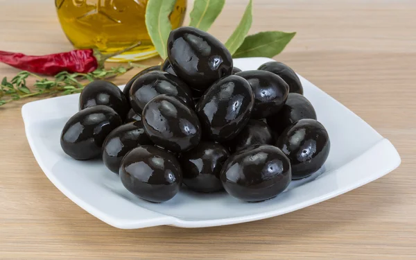 Siyah zeytin — Stok fotoğraf