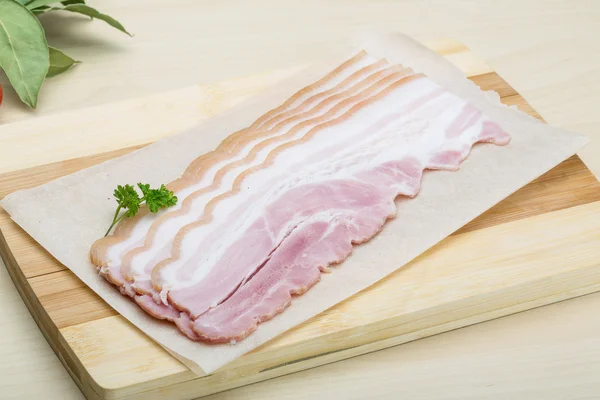 Raw Bacon — Stock Photo, Image