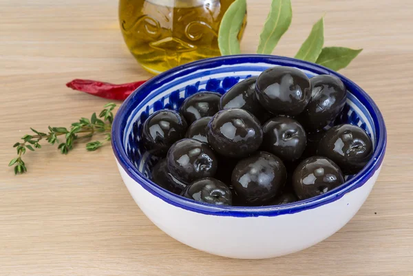 Siyah zeytin — Stok fotoğraf