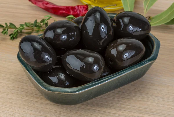 Siyah zeytin — Stok fotoğraf