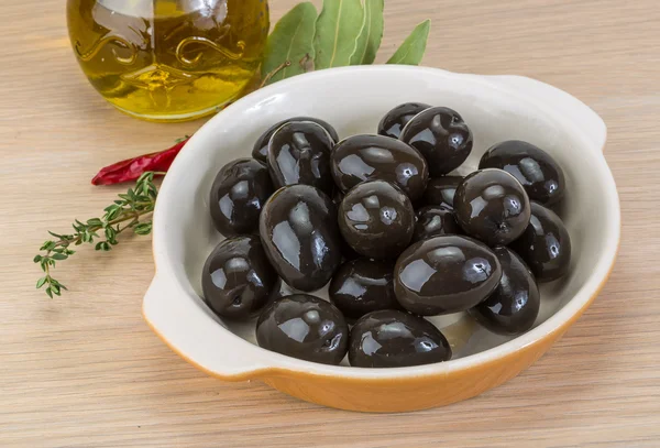 Siyah zeytin — Stok fotoğraf