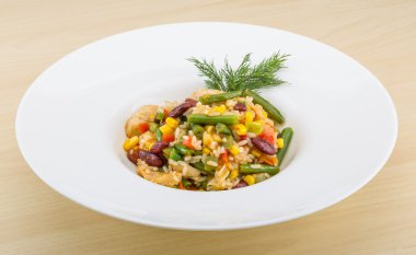 Meksika pirinç karışımı