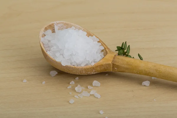 Sea salt crystal — Stock Photo, Image