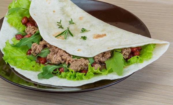 Burrito Ordförande — Stockfoto