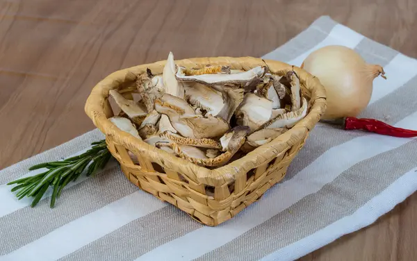 Kuru shiitake — Stok fotoğraf