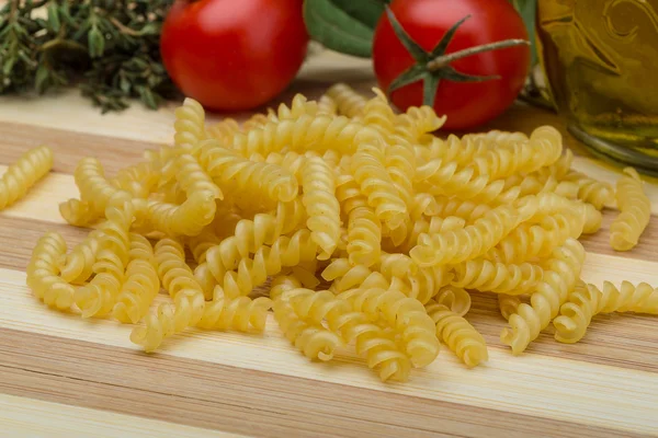 Rohe Rotini — Stockfoto