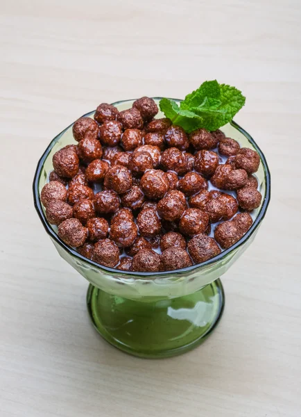 チョコレートの穀物のボール — ストック写真