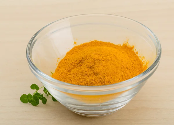 Tumeric toz — Stok fotoğraf