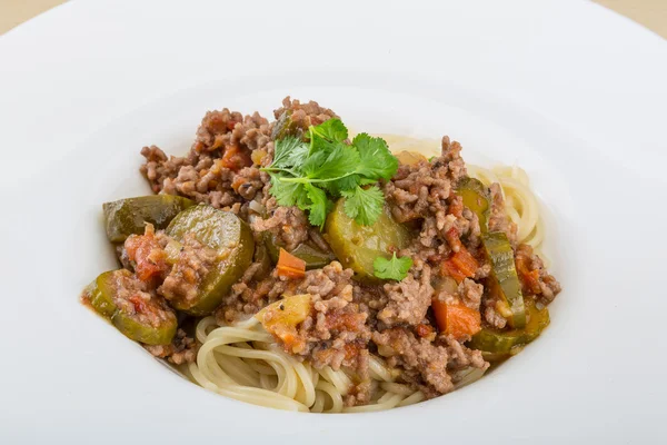 Spaghetti bolognese — Zdjęcie stockowe