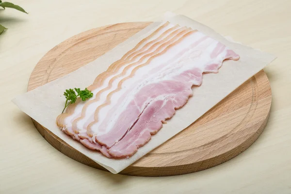 Raw Bacon — Stock Photo, Image