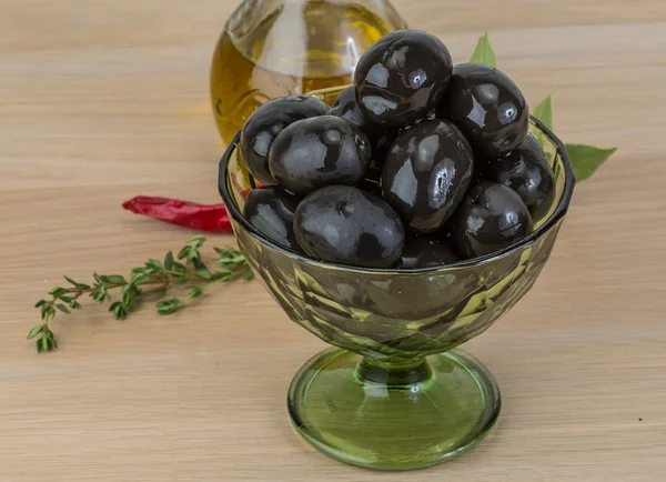 Siyah zeytin — Stok fotoğraf